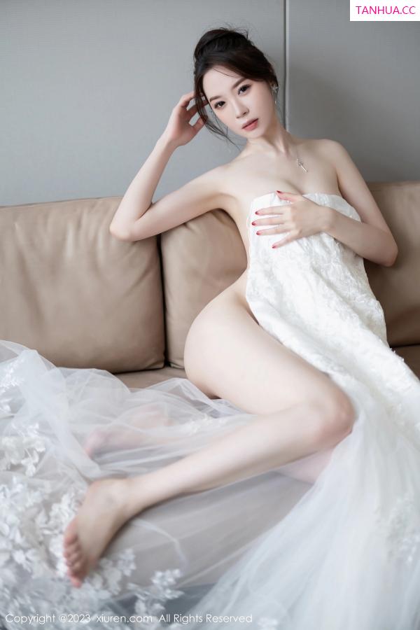 梦心玥  [XiuRen]高清写真图 2023.08.30 No.7310 梦心玥 婚纱美腿第43张图片